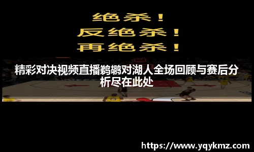 精彩对决视频直播鹈鹕对湖人全场回顾与赛后分析尽在此处